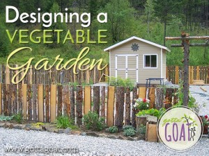 Designing a vegetable garden