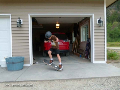 Skateboarding Sucks Without a Driveway!
