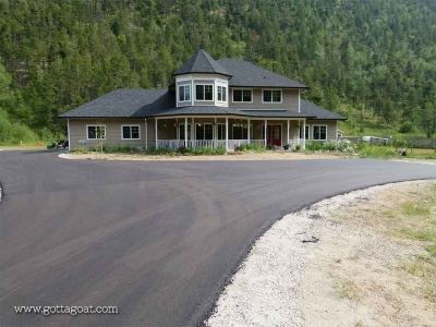 The Finished Paved Driveway