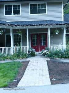 The Finished Walkway